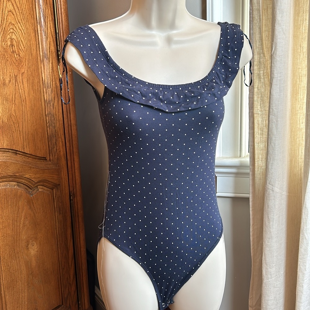 Primark Polka Dot Off The Shoulder Bodysuit